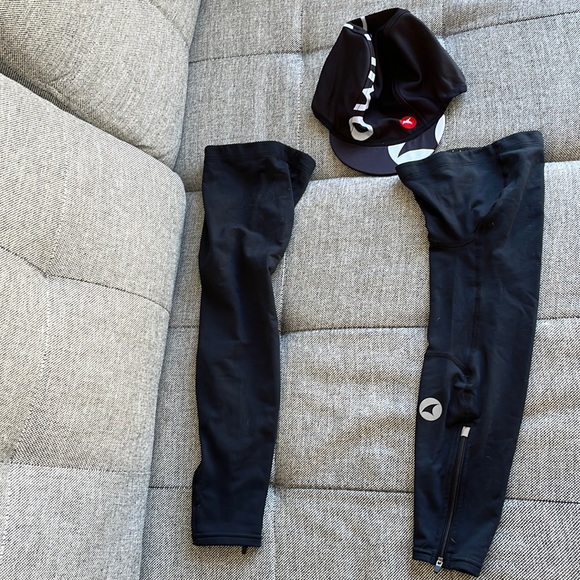 Manchons De Vélo Pactimo Rose - Taille M - Échauffement Jambes